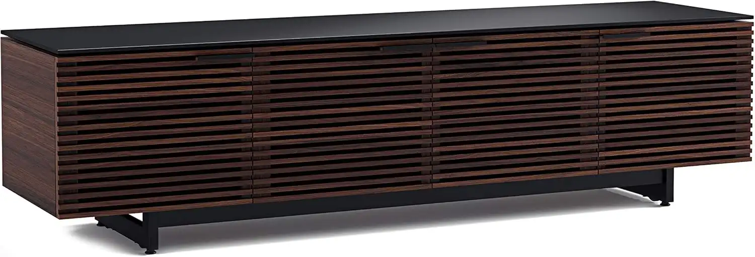 BDI Corridor Media Console - Media console with vented doors that let heat out and hide cables