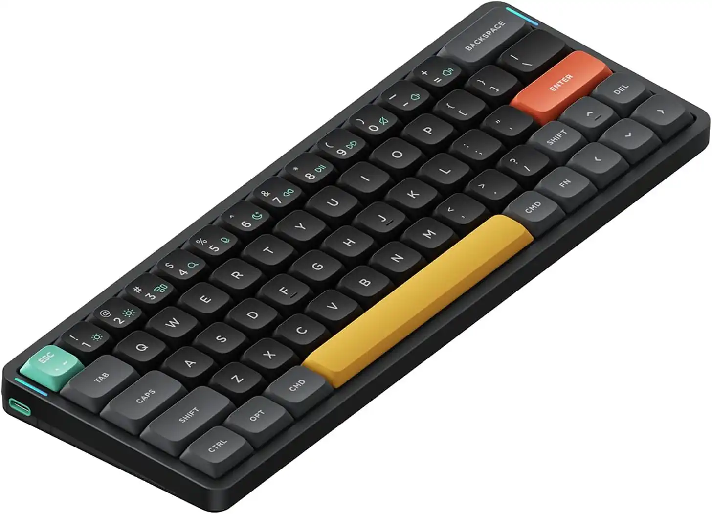 Nuphy Air60 v2 Keyboard - Low-profile mechanical keyboard